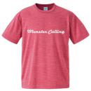 クールヘザーTシャツ(Monster Calling) / 02 ヘザーピンク